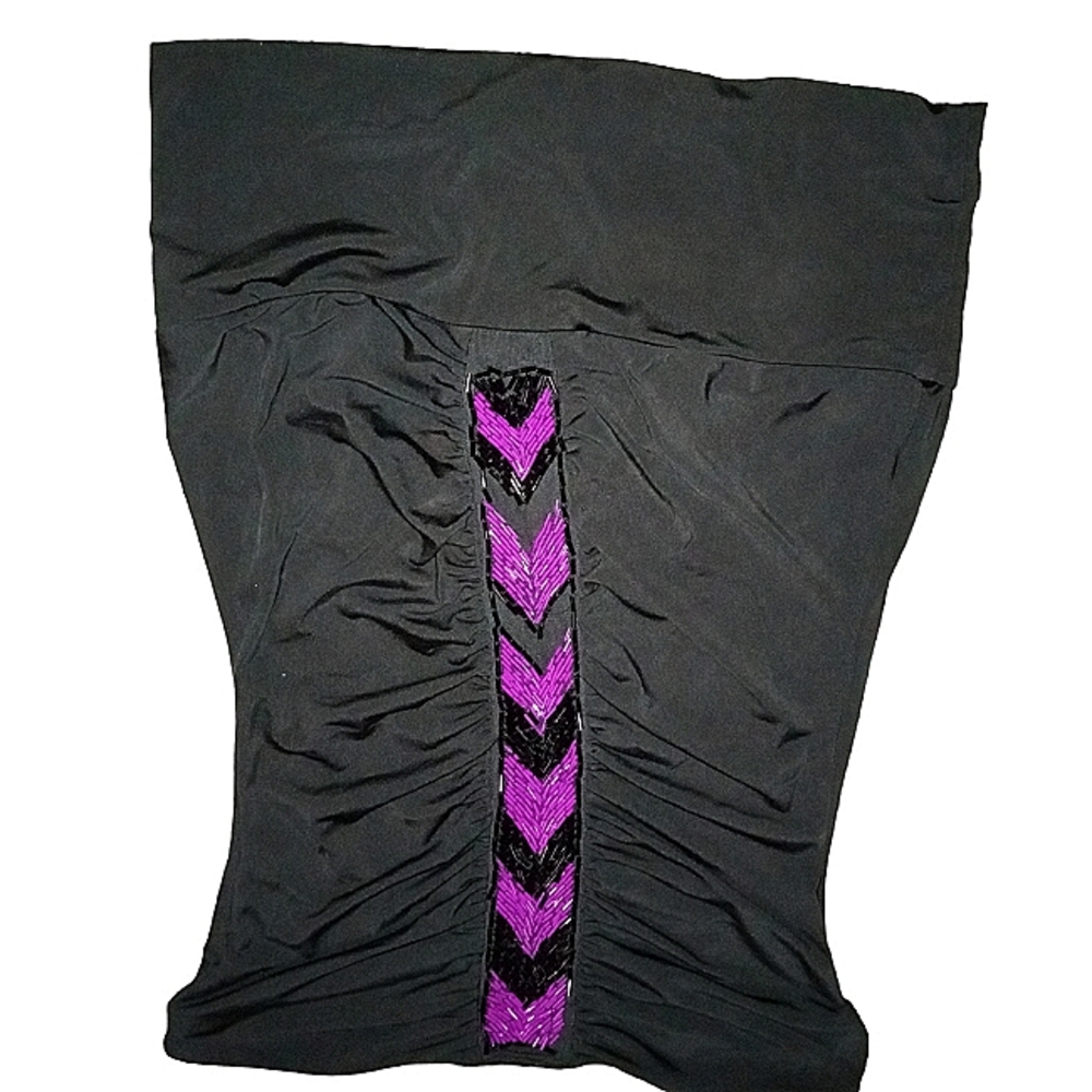 Wet seal strapless top